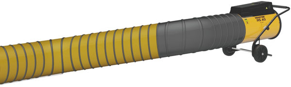 Электрическая тепловая пушка Мастер RS со шлангом